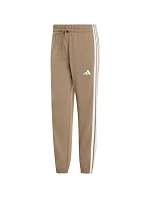 Dámske nohavice adidas Essentials 3-Stripes French Terry Cuffed, béžové, KF8338, dámske Dámske nohavice adidas Essentials 3-Stripes French Terry Cuffed, béžové, KF8338, dámske