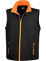 Result R 232M Pánská 2-vrstvá softshell vesta "Printable" 30.232M black/orange Result R 232M Pánská 2-vrstvá softshell vesta "Printable" 30.232M black/orange