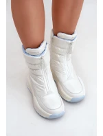 Dámské Sněhule Big Star model 21680182 Bílé - Big Star Shoes Dámské Sněhule Big Star model 21680182 Bílé - Big Star Shoes