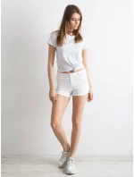 JMP SN BK2162 šortky 1.15P biela