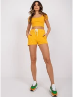 Šortky RV SN 4945.06X tmavo žltá Šortky RV SN 4945.06X tmavo žltá