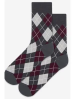 "CASUAL- Vzorované ponožky, pánske"