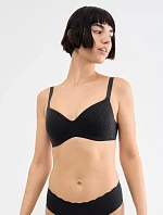 Dámska podprsenka ZERO Feel Bliss THE UP TshirtBra Black čierna – SLOGGI