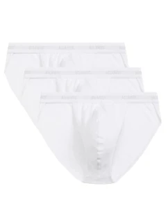 Pánske tangá 3 pack 1582 white - Atlantic