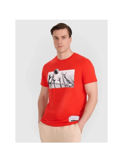 Pánské volejbalové tričko s potiskem model 21756956 - 4F