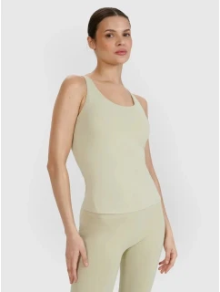 Dámske štíhle rýchloschnúce tričko 4F 4FWSS25TFSLF428-42S na jogu a pilates