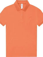 B&C My Polo 210 /women Dámske polo tričko z hrubej bavlny 01.W463 amalfi coral