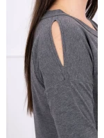 Rukoväť so šatami s grafitovou potlačou