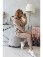 Izolačná sada s ozdobným vreckom béžová