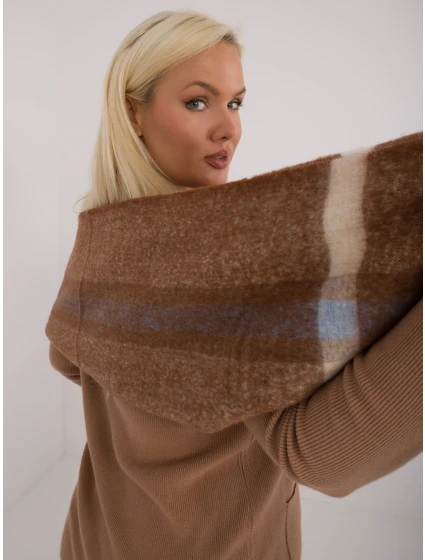 Szalik AT SZ model 20473736 brązowy - FPrice Szalik AT SZ model 20473736 brązowy - FPrice