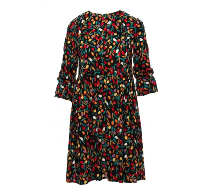 model 18002734 Šaty s nařasenými rukávy model 8 - Moe model 18002734 Šaty s nařasenými rukávy model 8 - Moe