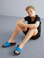 Juniorské žabky Cool Cat 2.0 Jr 390881 07 Blue and Black - Puma