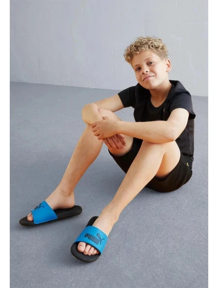 Junior žabky Cool Cat 2.0 Jr model 21173167 07 Modrá s černou - Puma