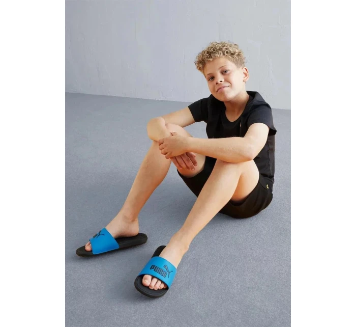 Junior žabky Cool Cat 2.0 Jr model 21173167 07 Modrá s černou - Puma