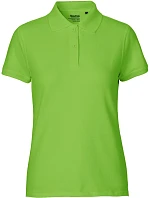O Dámské piqué polo z bio bavlny lime model 22503831 - Neutral