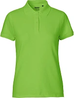 Neutral O 22980 Dámske polo tričko z bio bavlny 77.2280 limetkové