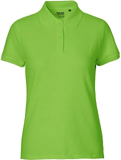 O Dámské piqué polo z bio bavlny lime model 22503831 - Neutral
