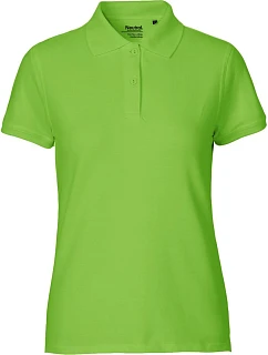 O Dámské piqué polo z bio bavlny lime model 22503831 - Neutral