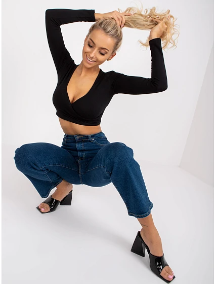 Džíny RO kalhoty SP model 17205655 tmavě modrá - FPrice Džíny RO kalhoty SP model 17205655 tmavě modrá - FPrice