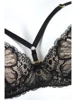 Dámská podprsenka PUSH BLACK BEIGE model 18408459 - MEDIOLANO