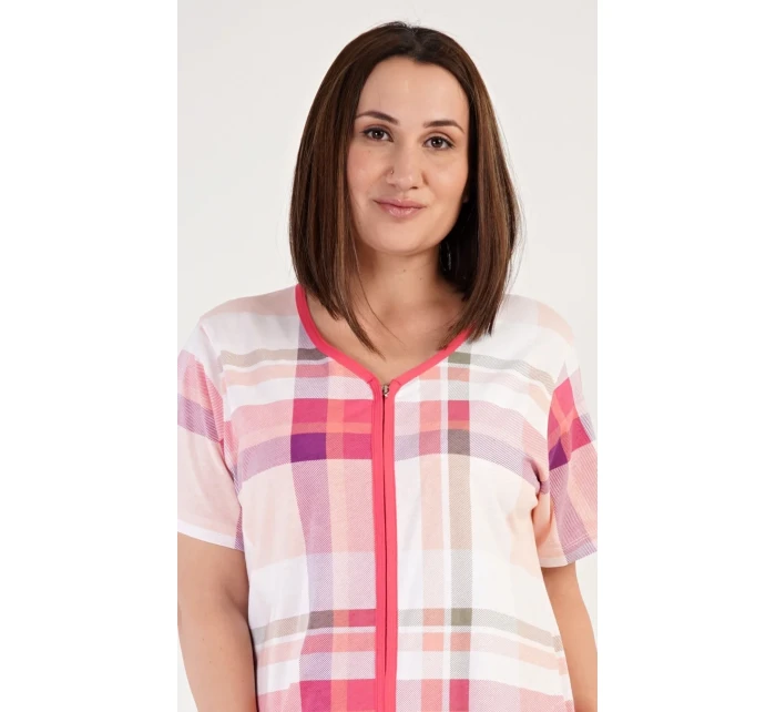 Dámské domácí šaty s tříčtvrtečním rukávem Catherine