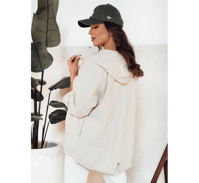 Dámská přechodná bunda light beige Dstreet model 21976654 - FashionStreet