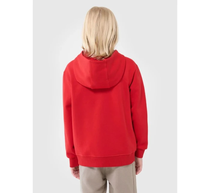 Chlapecká mikina s kapucí model 21435881 - 4F Chlapecká mikina s kapucí model 21435881 - 4F