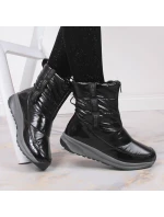 Dámske metalické snežnice W INT1785B - Big Star