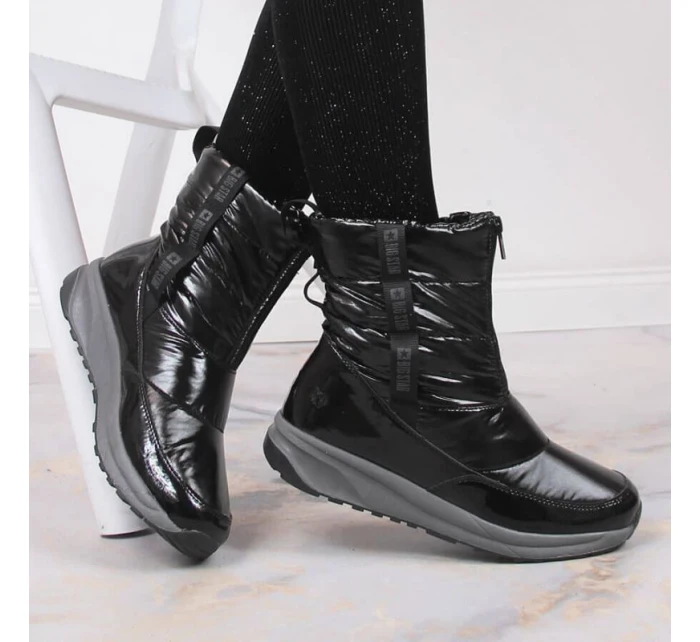 Dámske metalické snežnice W INT1785B - Big Star