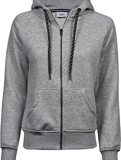 TJ Dámská mikina s kapucí 18. heather grey model 22497992 - Tee Jays
