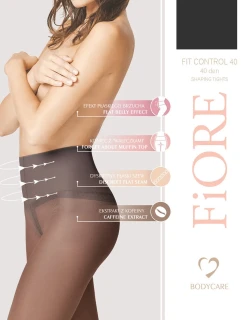 Fiore Fit Control 40 den M5205 farba:čierna