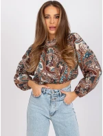 Blúzka DHJ BZ 15170.39 tmavá lila Blúzka DHJ BZ 15170.39 tmavá lila