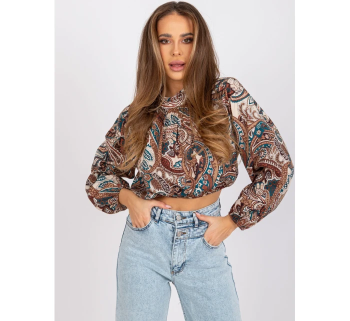 Blúzka DHJ BZ 15170.39 tmavá lila Blúzka DHJ BZ 15170.39 tmavá lila