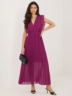 Sukienka IT SK model 22076876 ciemny fioletowy - FPrice