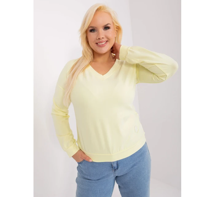 Bluzka RV BZ model 19394466 jasny żółty - FPrice