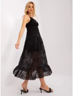Dámské šaty model 22018572 černé - FPrice
