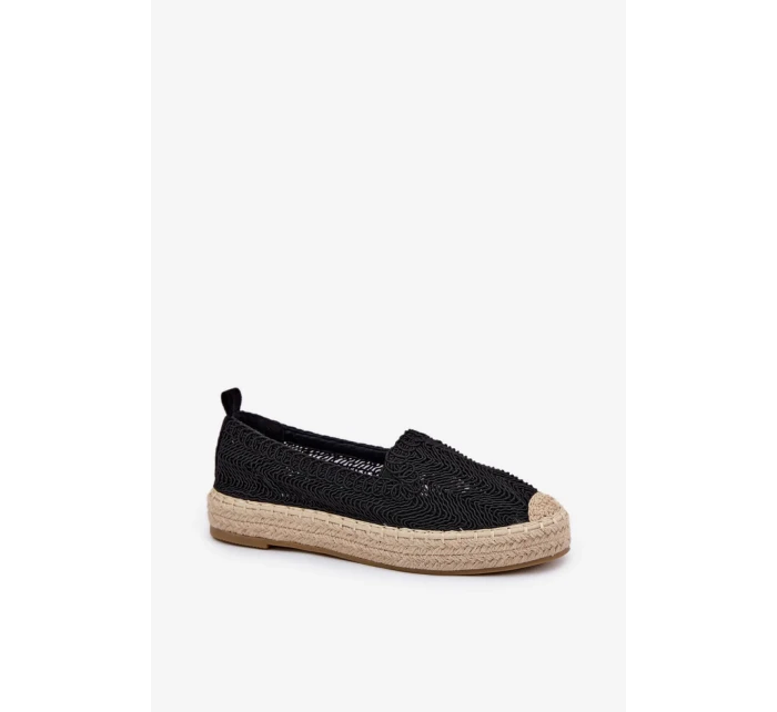 Espadrilky model 211855 Krok vo veľkom štýle Espadrilky model 211855 Krok vo veľkom štýle