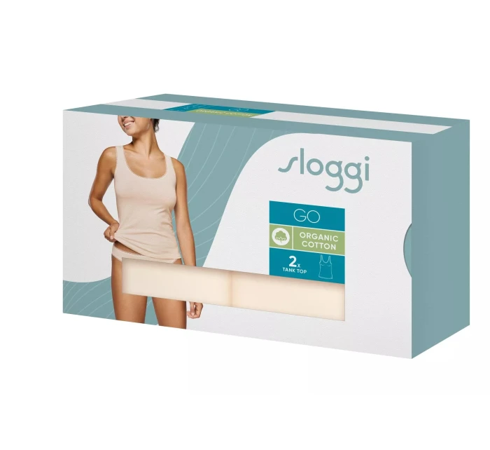 Dámske tielko Sloggi GO Tank Top C2P púdrové Dámske tielko Sloggi GO Tank Top C2P púdrové