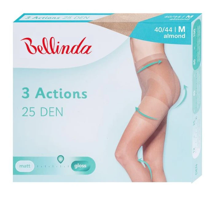 punčochové kalhoty 25 DEN  černá model 15437332 - Bellinda