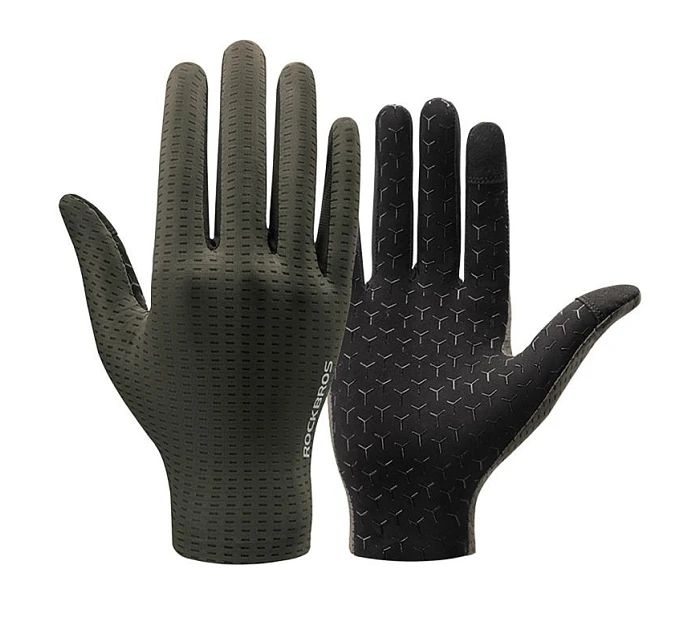 cyklistické rukavice  velikost: L zelené model 22083511 - Hikvision