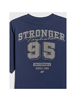 Chlapecké volné tričko s potiskem model 22135843 dětské - 4F