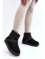 sněhule na platformě černé Big Star model 21637032 - Big Star Shoes