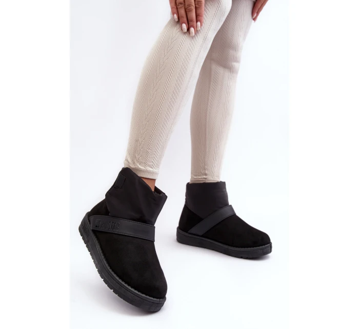 sněhule na platformě černé Big Star model 21637032 - Big Star Shoes