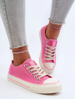 Niskie Trampki Damskie Big Star NN274271 Różowe