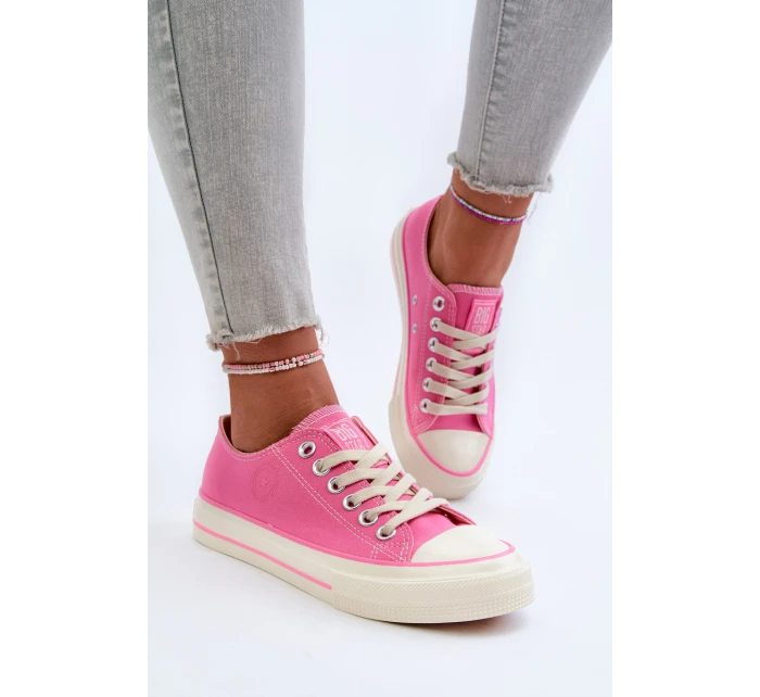 Nízké dámské tenisky Big Star model 21654830 Růžové - Big Star Shoes