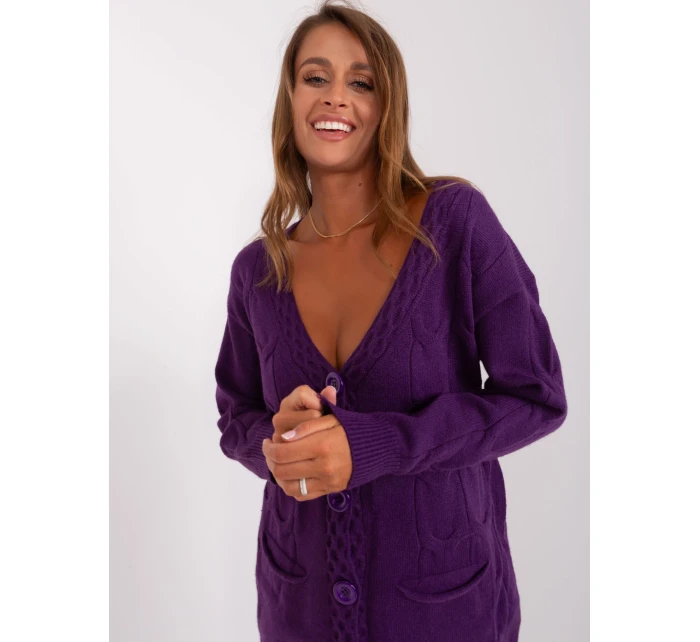 Prepínač AT SW 2241.36P tmavo fialová