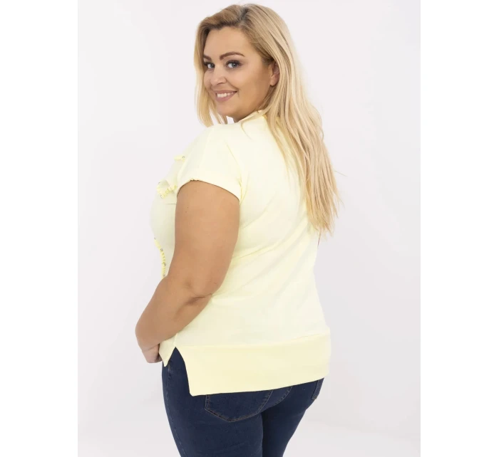 Blúzka RV BZ A542.12P svetložltá