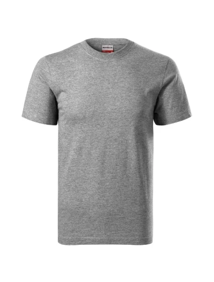 Base tričko unisex tmavě šedý melír