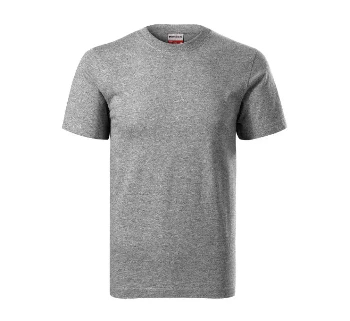 Base tričko unisex tmavě šedý melír