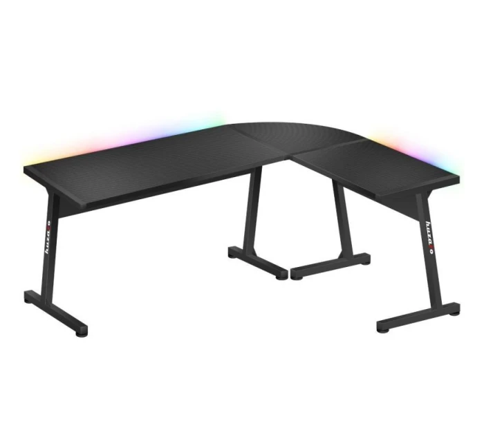 Herní stůl Hero model 21335676 Black RGB - Huzaro